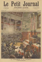 Attentat à la bombe anarchiste à la Chambre des députés française